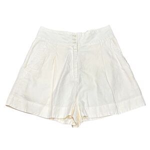 Burning Torch High Waisted Utility Short in Off White NWT Size Small